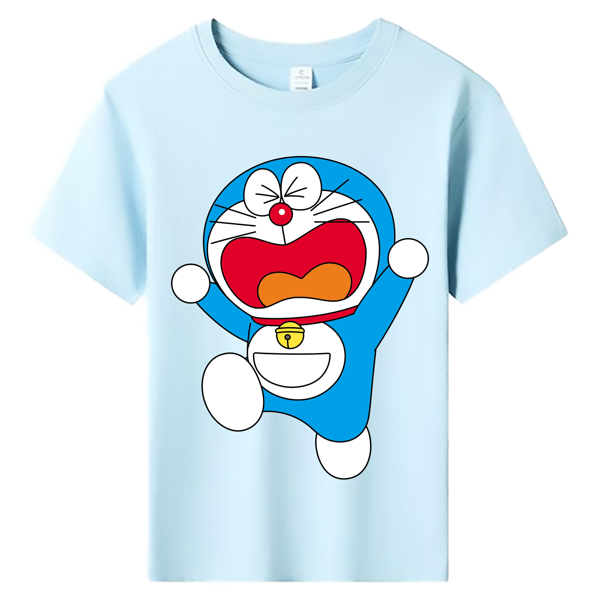 （画像用） ドラえもん Doraemon 綿100％キッズTシャツ（フロントプリント）